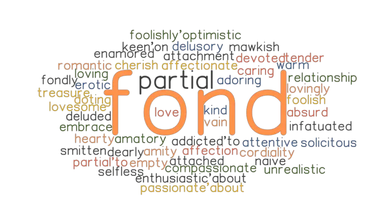 FOND: Synonyms and Related Words. What is Another Word for FOND ...