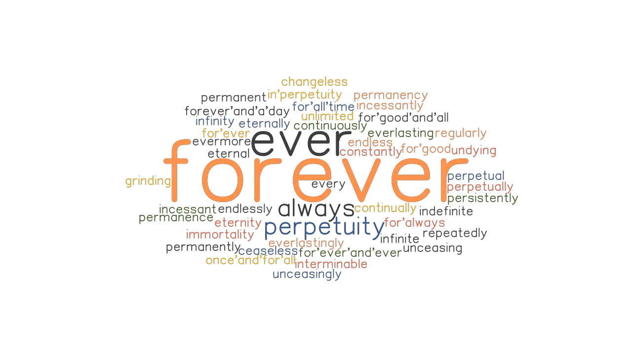 FOREVER Synonyms And Related Words What Is Another Word For FOREVER 