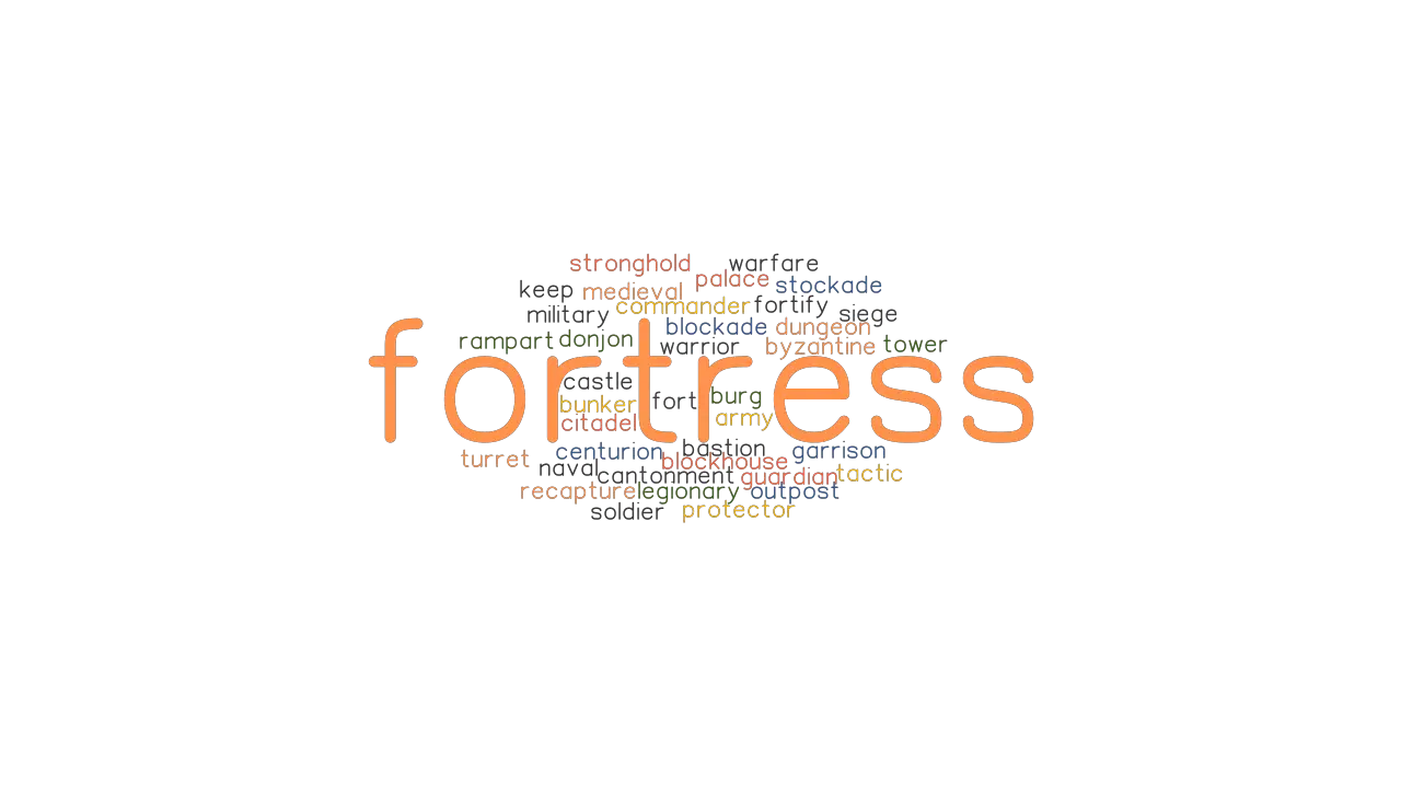 FORTRESS Synonyms And Related Words What Is Another Word For FORTRESS 