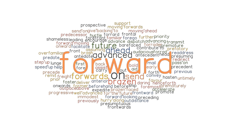 Another Word For Forward Motion