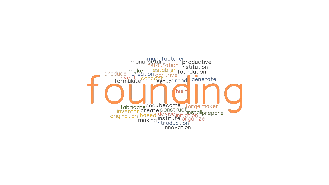 FOUNDING Synonyms And Related Words What Is Another Word For FOUNDING 