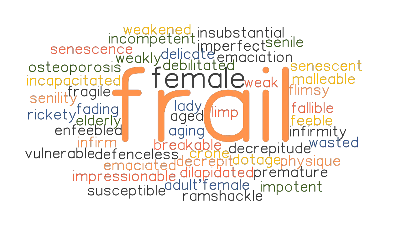 FRAIL Synonyms And Related Words What Is Another Word For FRAIL 