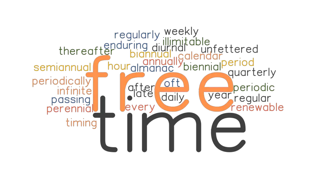 FREE TIME Synonyms And Related Words What Is Another Word For FREE 