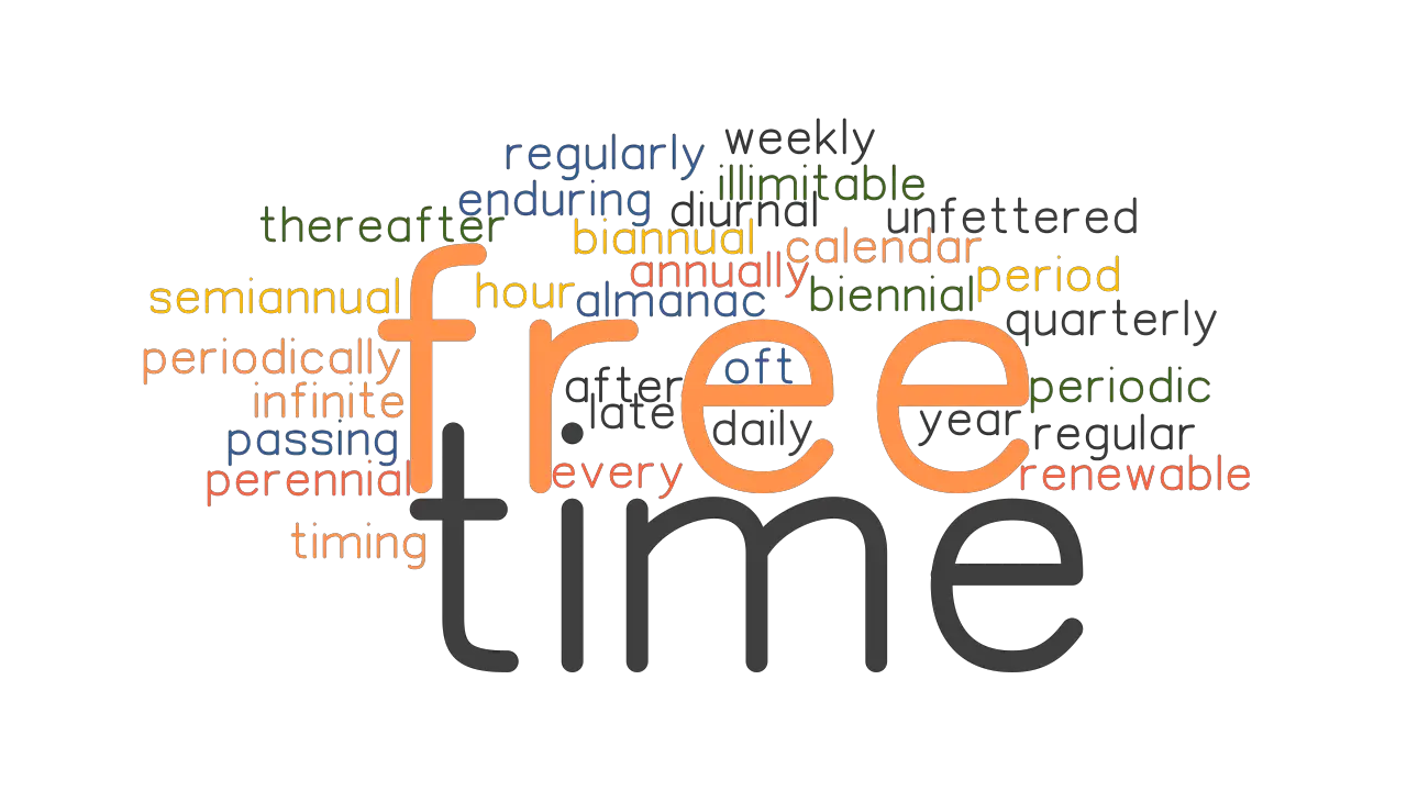 FREE TIME Synonyms And Related Words What Is Another Word For FREE 