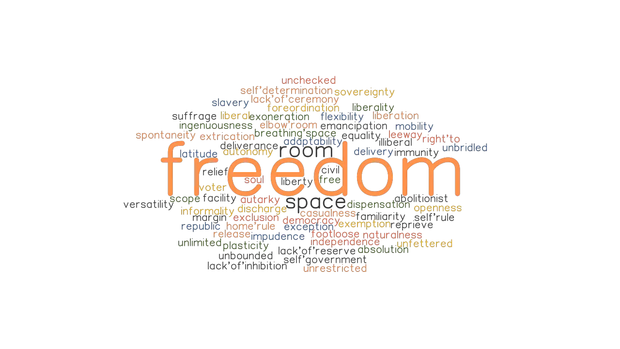 FREEDOM Synonyms And Related Words What Is Another Word For FREEDOM 