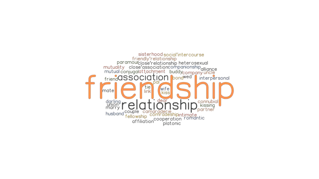 FRIENDSHIP Synonyms And Related Words What Is Another Word For 