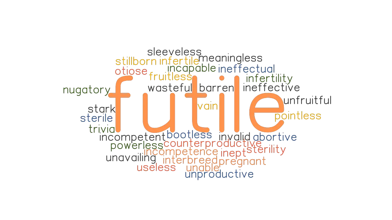 FUTILE Synonyms And Related Words What Is Another Word For FUTILE 