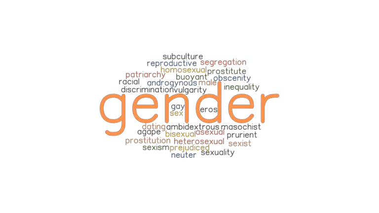 Gender Synonyms And Related Words What Is Another Word For Gender