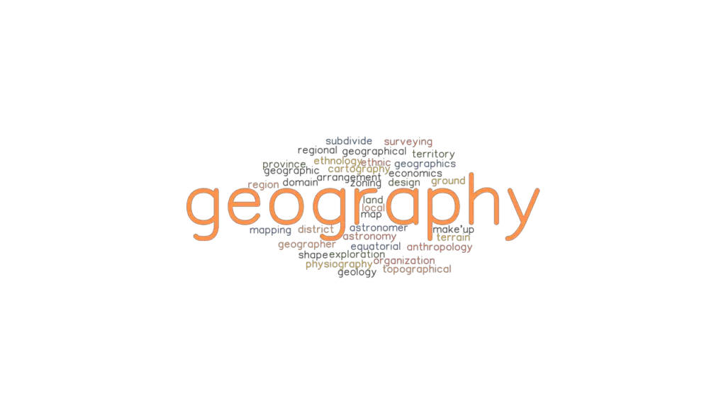 GEOGRAPHY: Synonyms and Related Words. What is Another Word for ...