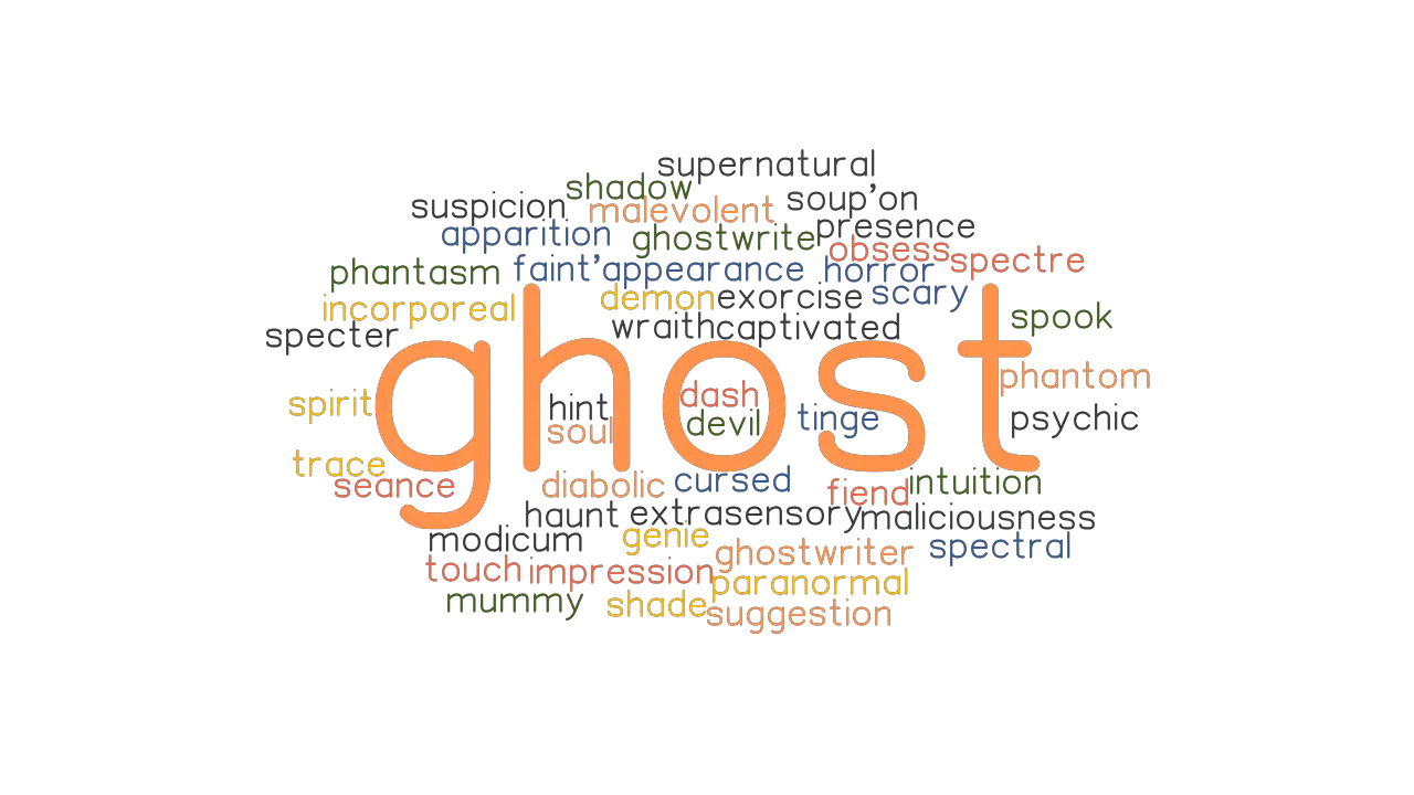 ghost meaning of the word