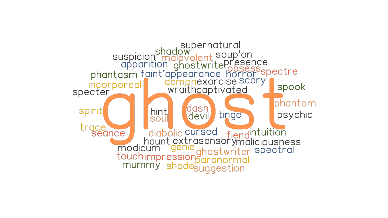 GHOST Synonyms And Related Words What Is Another Word For GHOST 