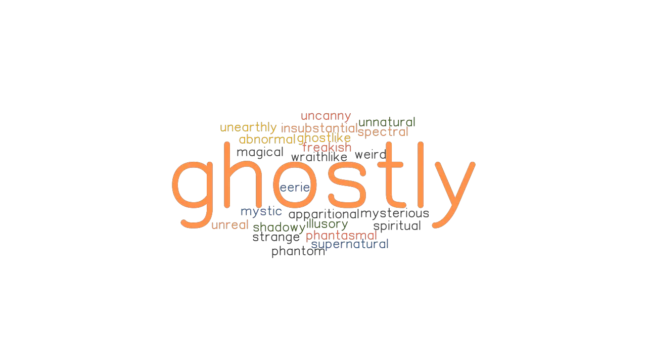 GHOSTLY Synonyms And Related Words What Is Another Word For GHOSTLY 