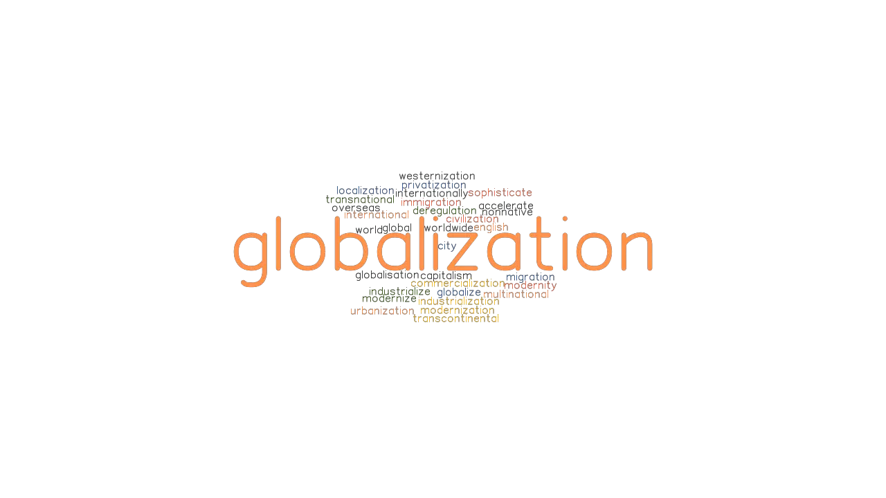 GLOBALIZATION Synonyms And Related Words What Is Another Word For 