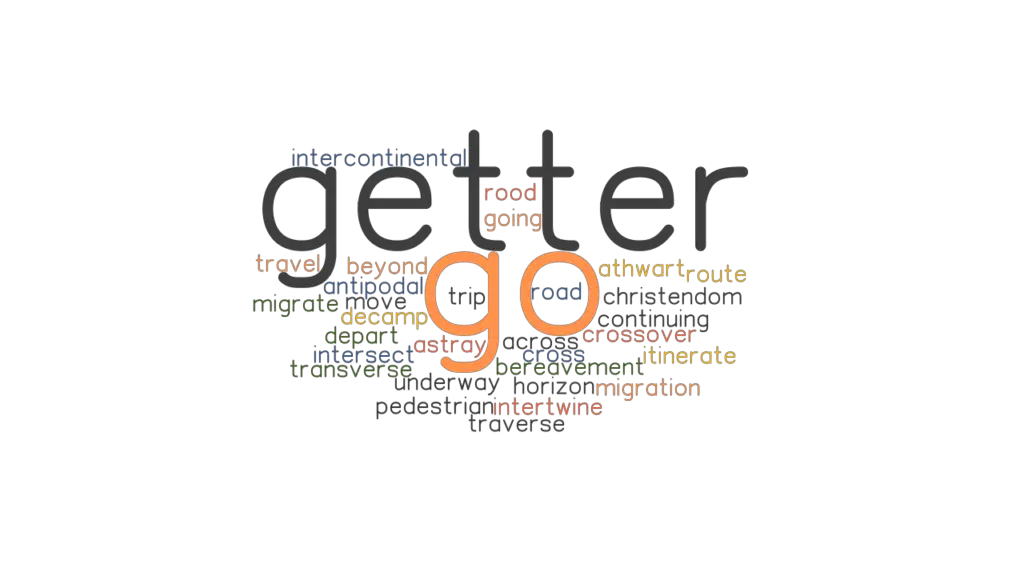 GO GETTER Synonyms And Related Words What Is Another Word For GO 