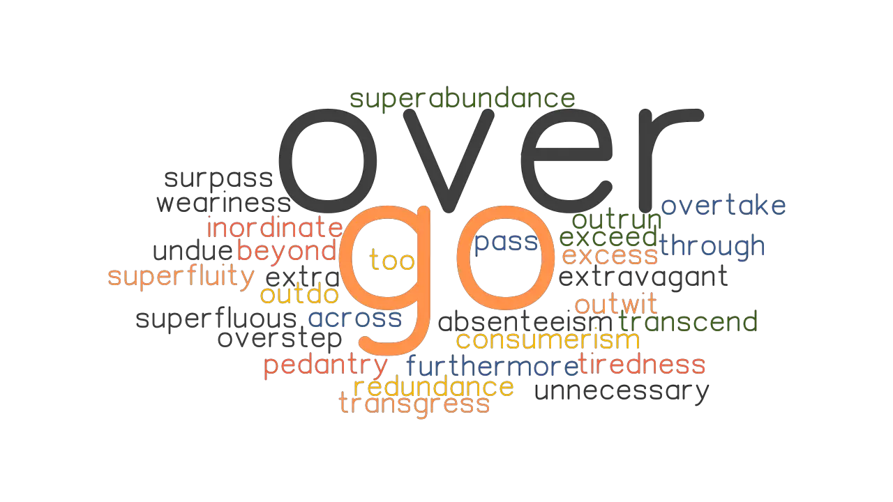 GO OVER Synonyms And Related Words What Is Another Word For GO OVER 