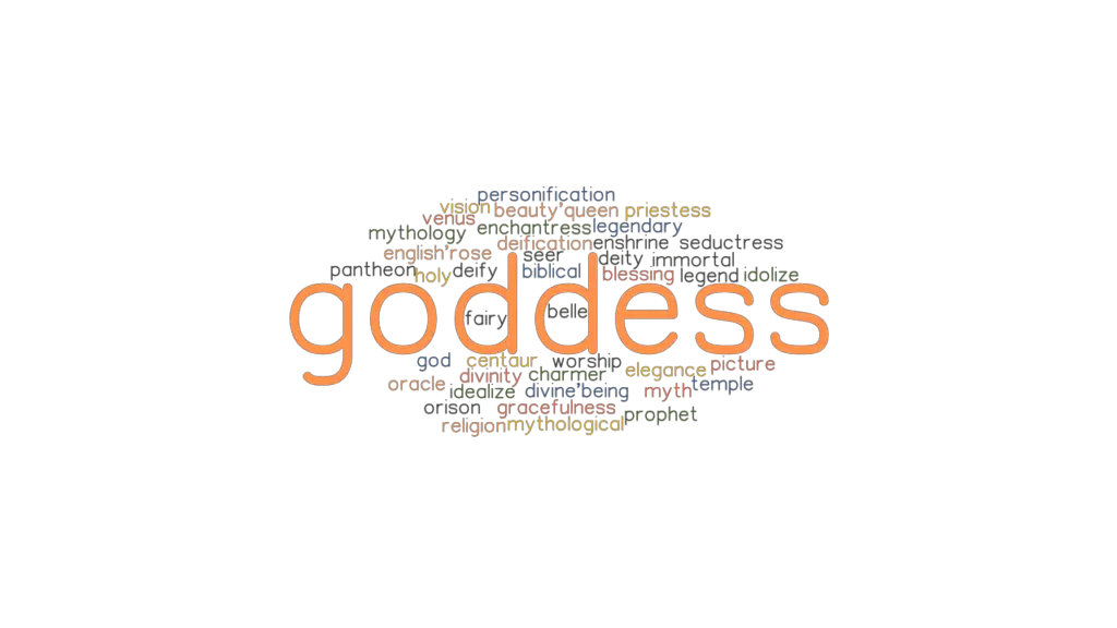 GODDESS Synonyms And Related Words What Is Another Word For GODDESS 