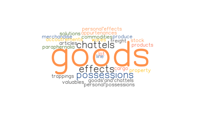 assignment of goods synonym