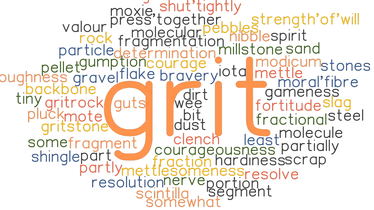 grit meaning