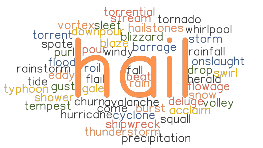 HAIL Synonyms And Related Words What Is Another Word For HAIL GrammarTOP