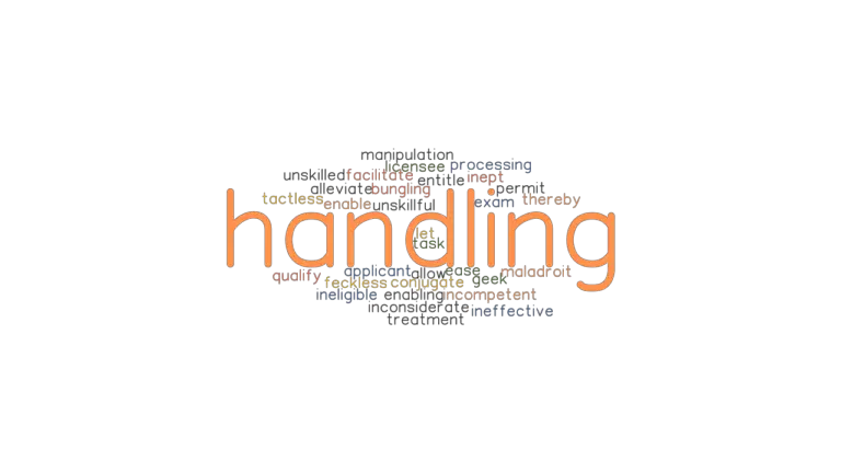 Word For Handling Something Well