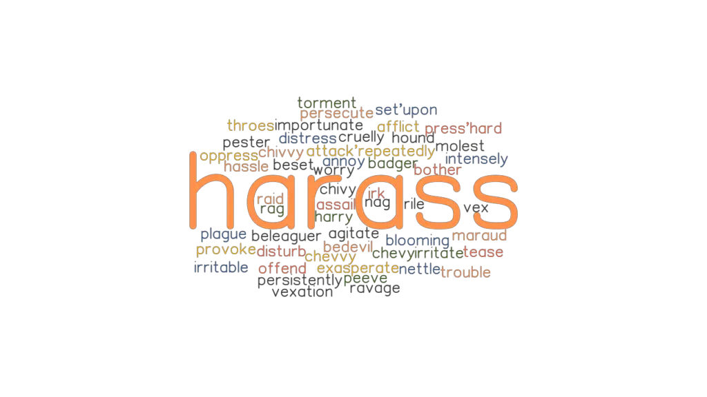 harass-synonyms-and-related-words-what-is-another-word-for-harass