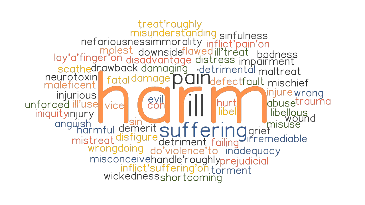 HARM Synonyms And Related Words What Is Another Word For HARM 