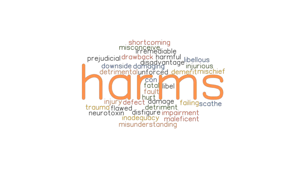 HARMS Synonyms And Related Words What Is Another Word For HARMS 