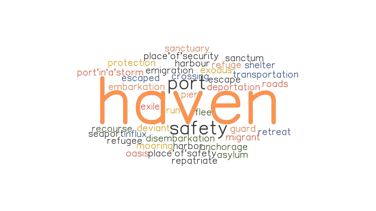 HAVEN Synonyms And Related Words What Is Another Word For HAVEN 