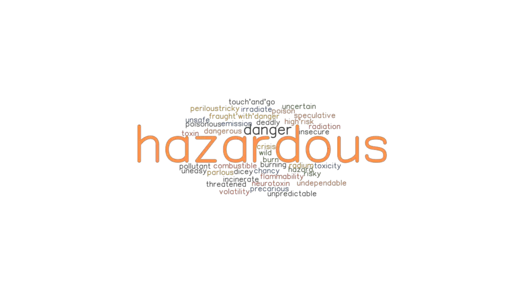 HAZARDOUS: Synonyms and Related Words. What is Another Word for