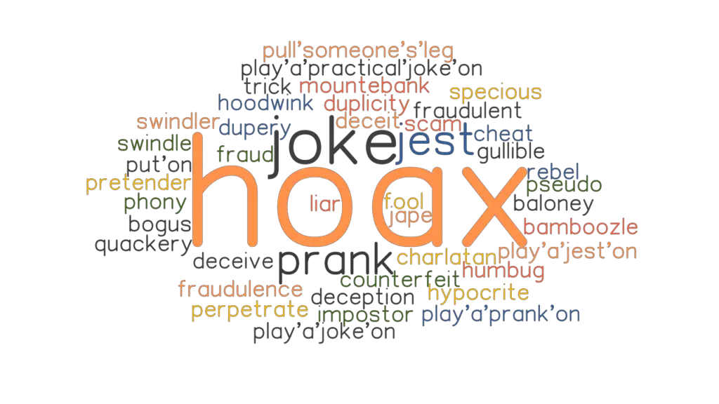 HOAX Synonyms And Related Words What Is Another Word For HOAX 