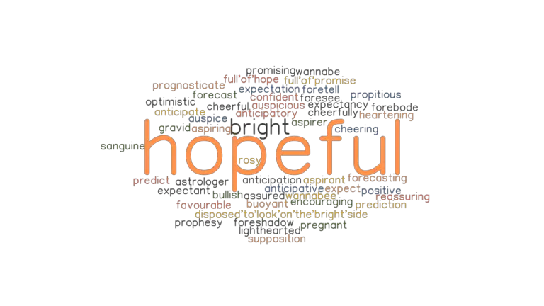 HOPEFUL Synonyms And Related Words What Is Another Word For HOPEFUL 