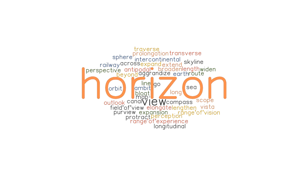 HORIZON Synonyms And Related Words What Is Another Word For HORIZON 