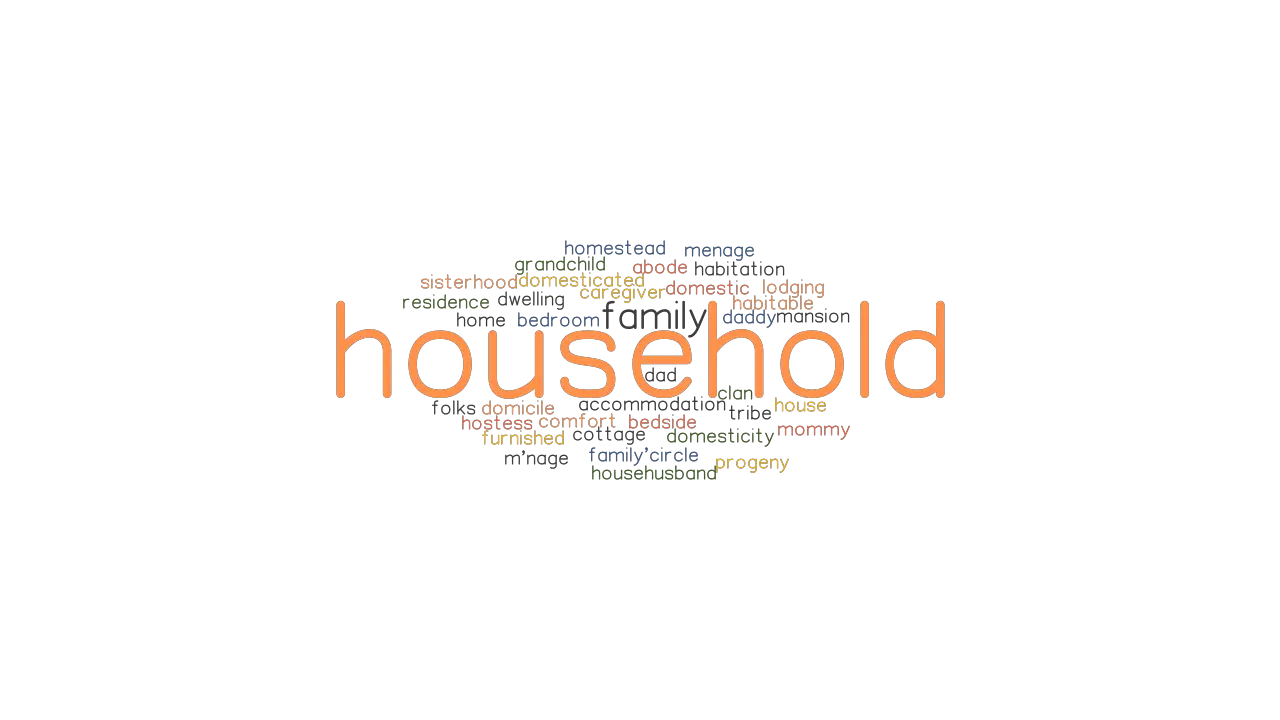 HOUSEHOLD Synonyms And Related Words What Is Another Word For 