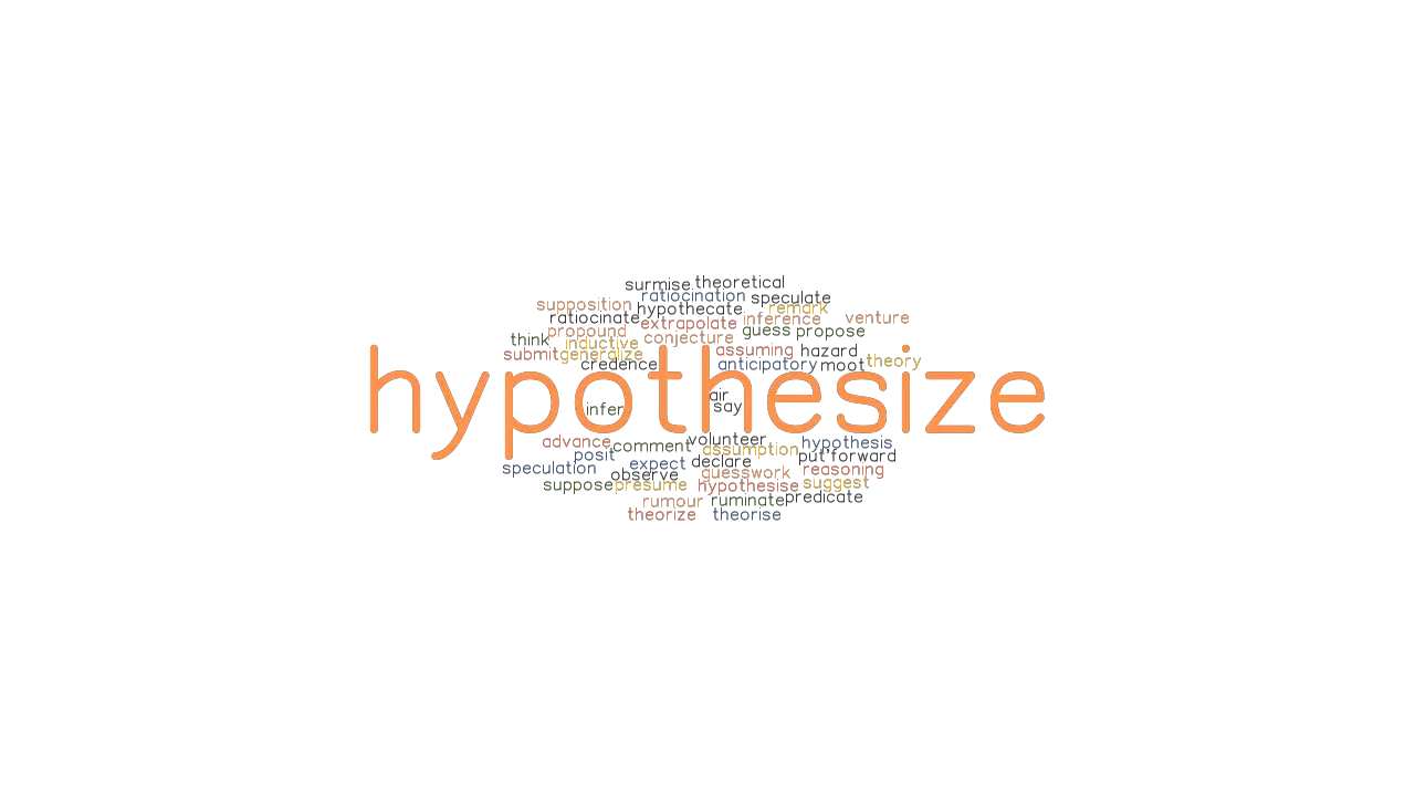 hypothesis synonyms slang