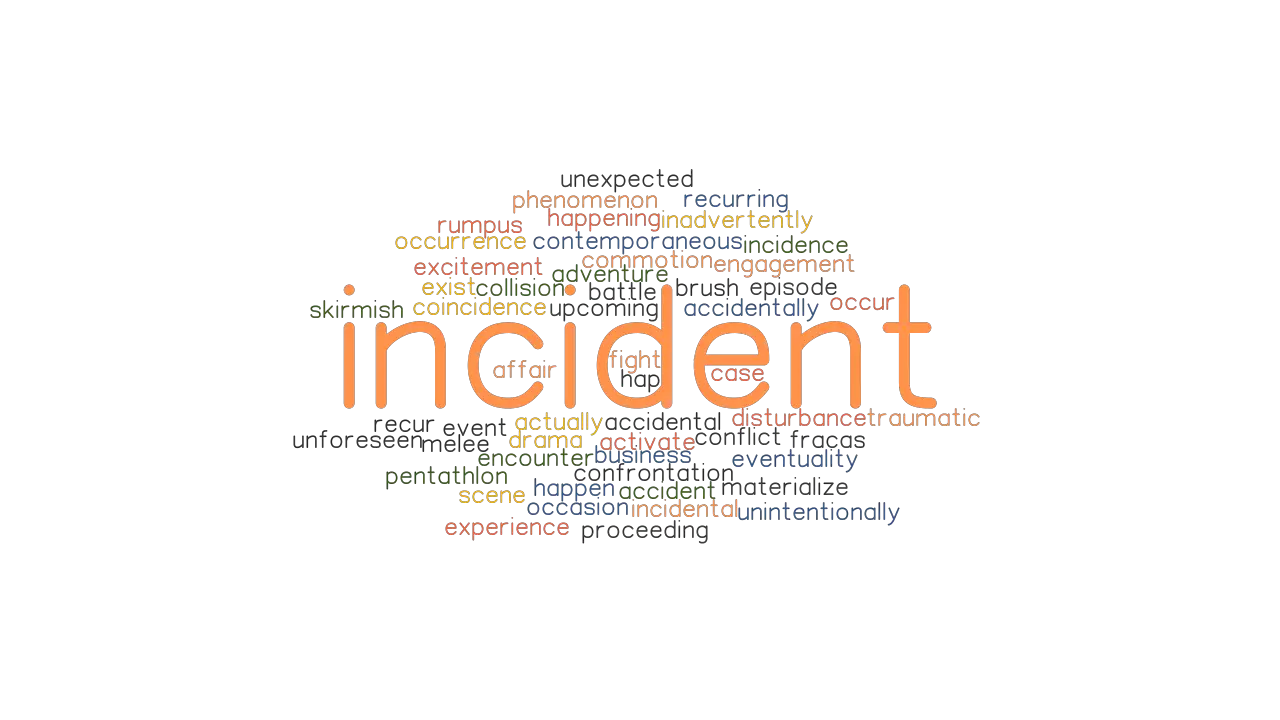 INCIDENT Synonyms And Related Words What Is Another Word For INCIDENT 