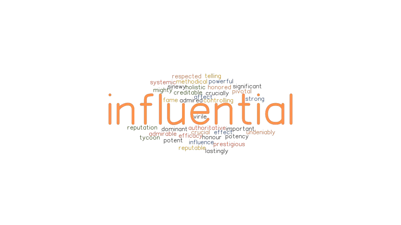 INFLUENTIAL Synonyms And Related Words What Is Another Word For 