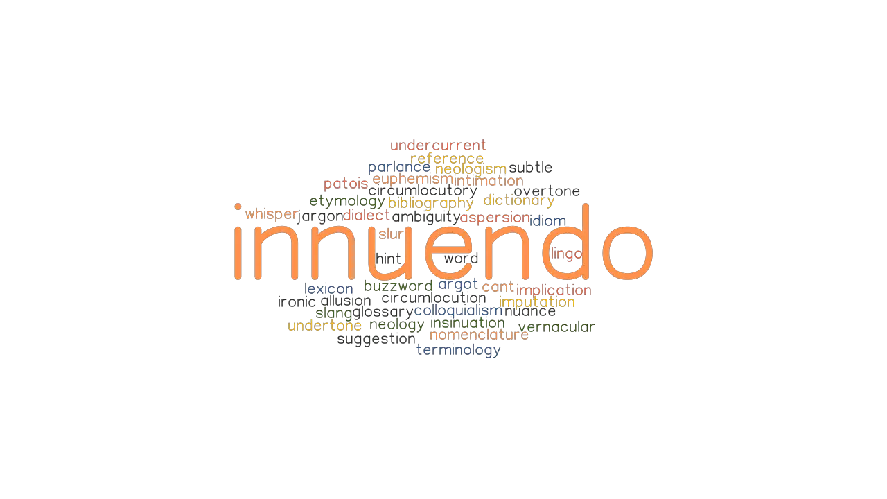 Innuendo: Synonyms And Related Words. What Is Another Word For Innuendo? -  Grammartop.Com