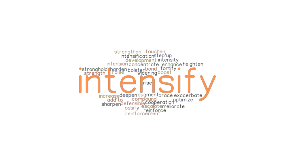 Another Word For Intensify