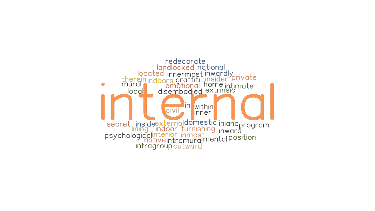 INTERNAL Synonyms And Related Words What Is Another Word For INTERNAL 