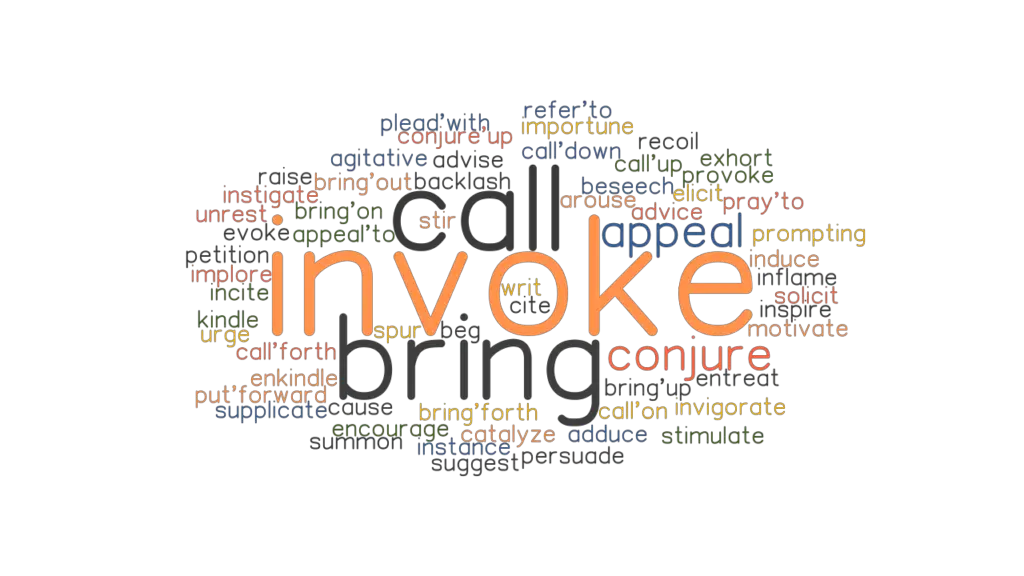 invoke-synonyms-and-related-words-what-is-another-word-for-invoke