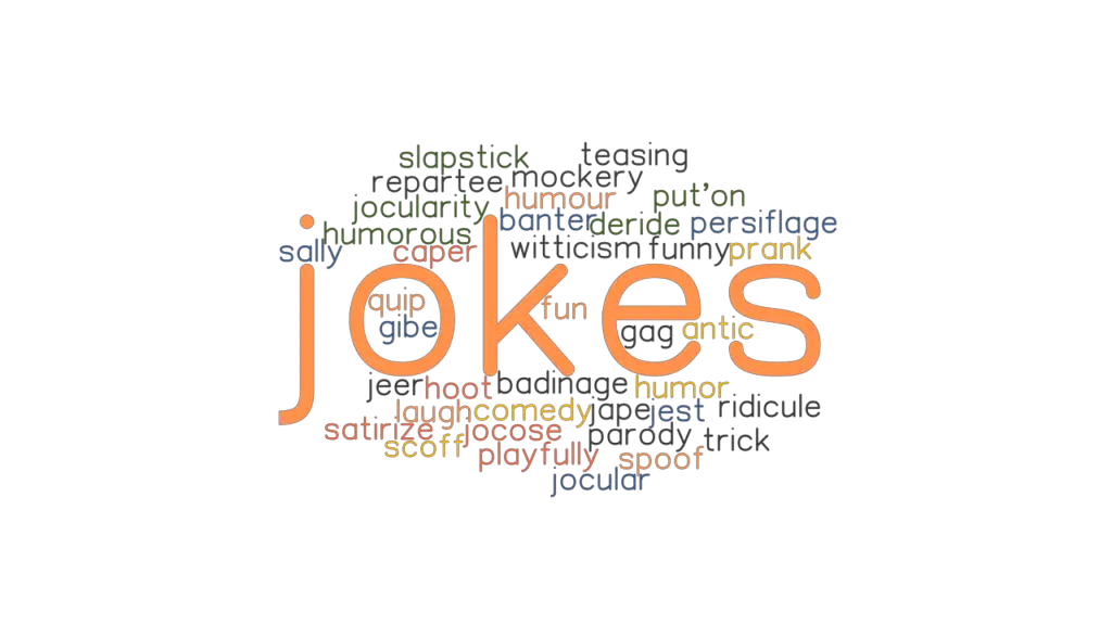 JOKES Synonyms and Related Words. What is Another Word for JOKES