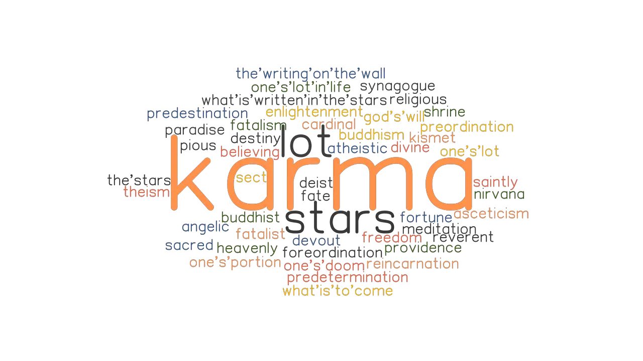 Karma Synonyms And Related Words What Is Another Word For Karma Grammartop Com