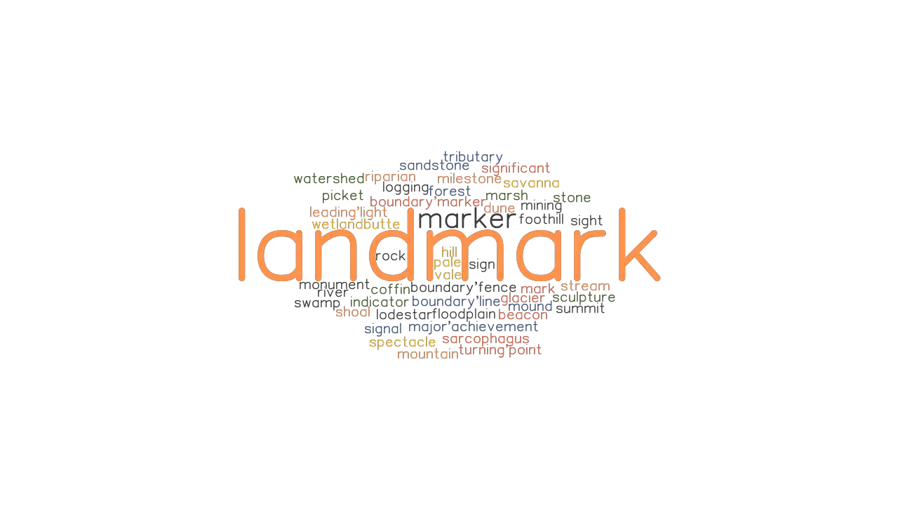 LANDMARK Synonyms And Related Words What Is Another Word For LANDMARK 