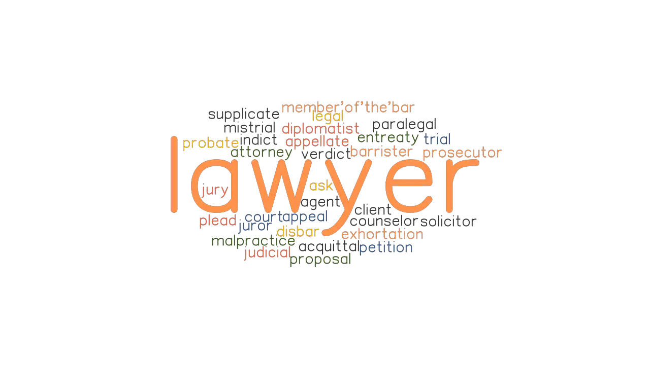 LAWYER Synonyms and Related Words. What is Another Word for ...