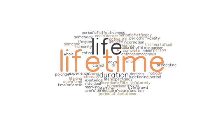 LIFETIME Synonyms And Related Words What Is Another Word For LIFETIME 