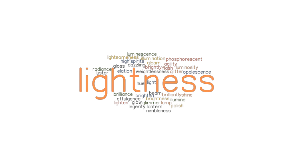 LIGHTNESS: Synonyms and Related Words. What is Another Word for ...