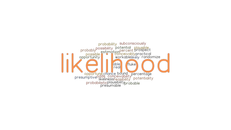 LIKELIHOOD Synonyms And Related Words What Is Another Word For 