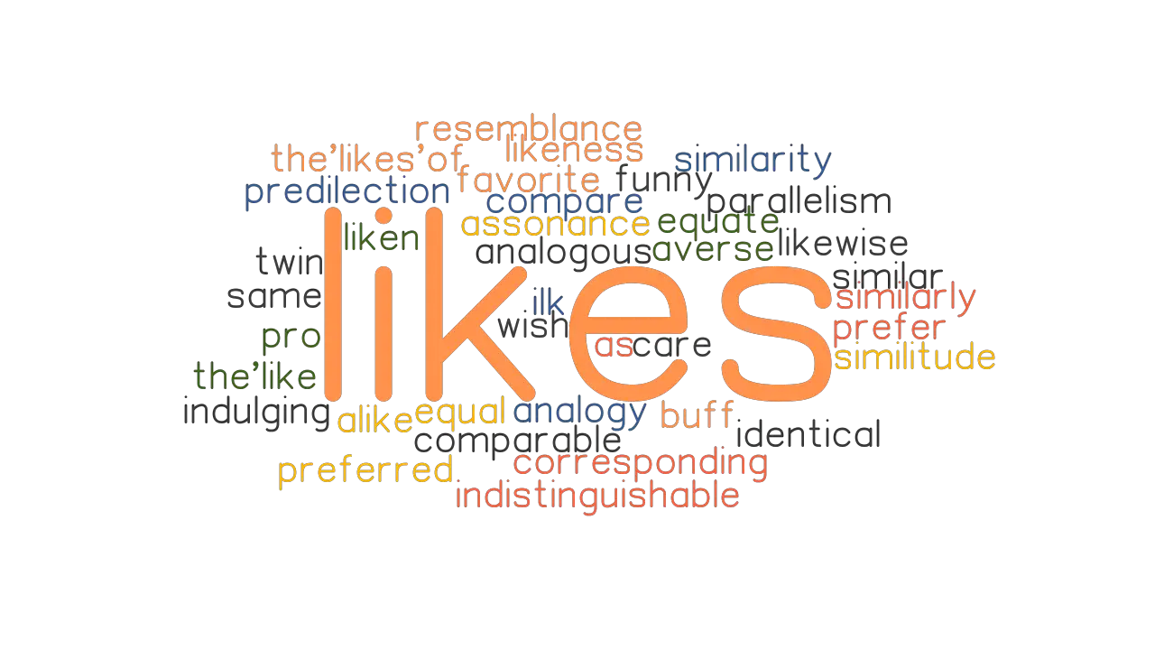 LIKES Synonyms And Related Words What Is Another Word For LIKES 