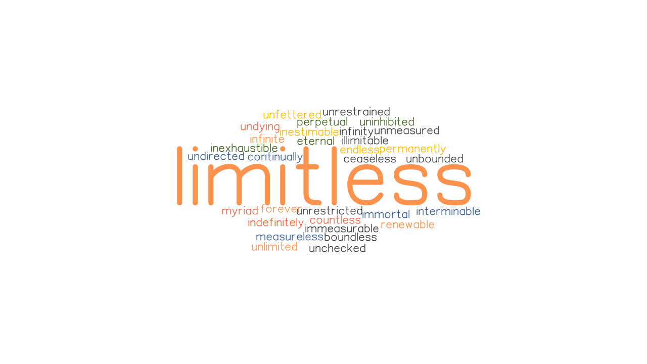 LIMITLESS Synonyms And Related Words What Is Another Word For 