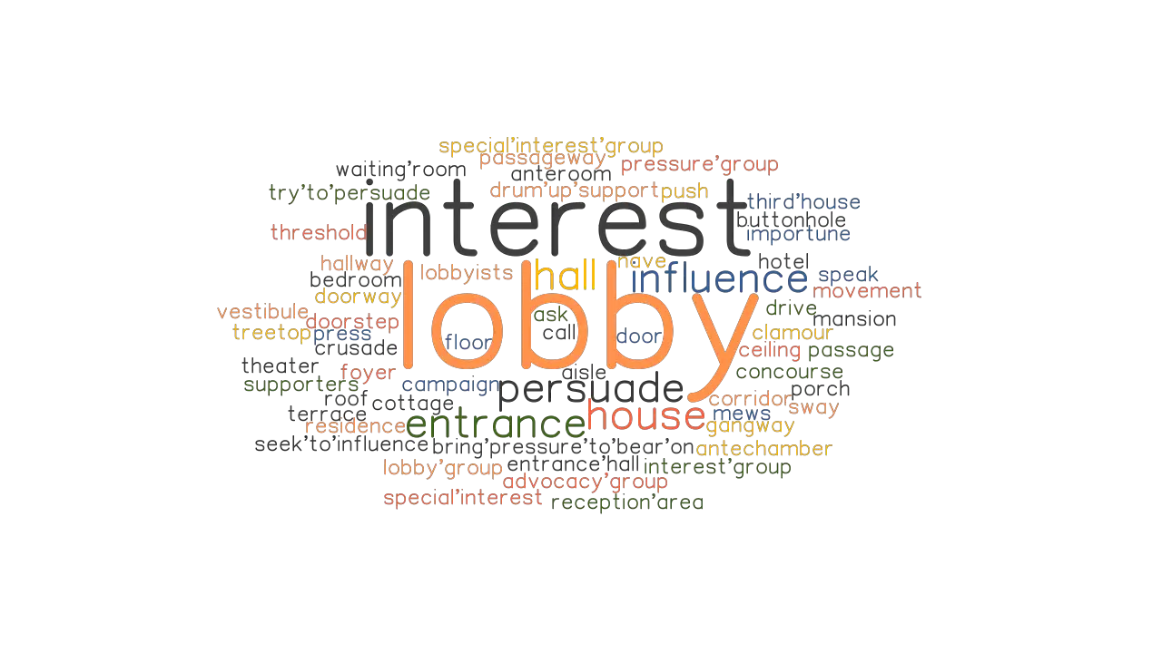 LOBBY Synonyms And Related Words What Is Another Word For LOBBY 